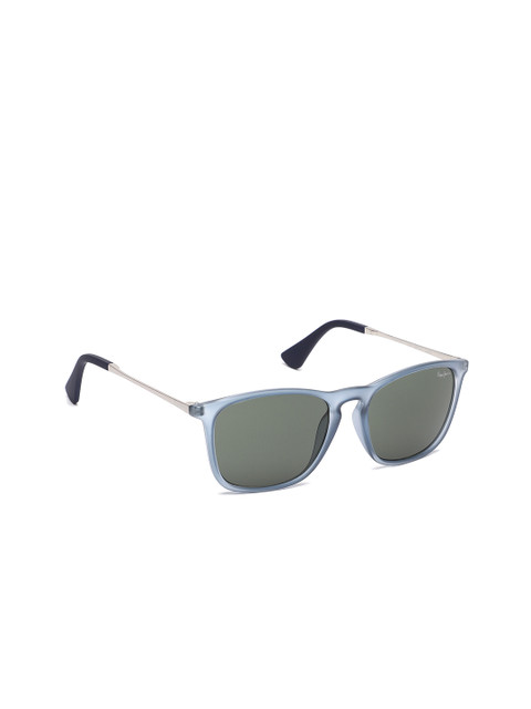 

Pepe Jeans Unisex Square Sunglasses PJ7307, Metallic