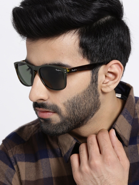 

Pepe Jeans Unisex Square Sunglasses PJ7309, Green
