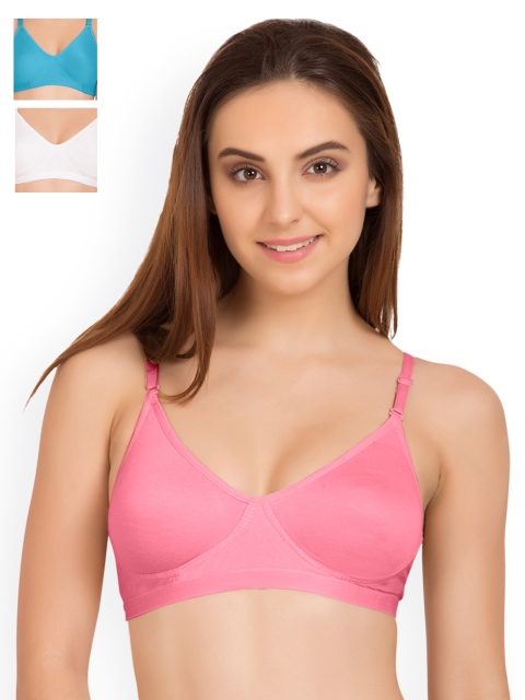 

Tweens Pack of 3 T-shirt Bras TW9265, Pink