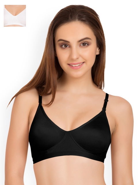 

Tweens Pack of 2 T-Shirt Bras, Black