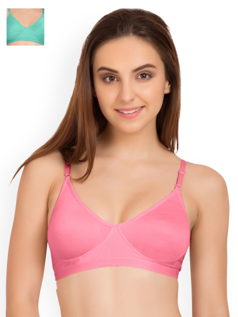 

Tweens Pack of 2 T-Shirt Bras, Pink
