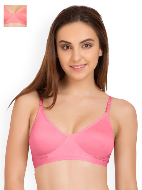 

Tweens Pack of 2 T-Shirt Bras, Pink