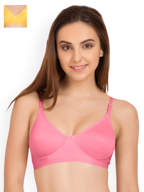 

Tweens Pack of 2 T-Shirt Bras, Pink