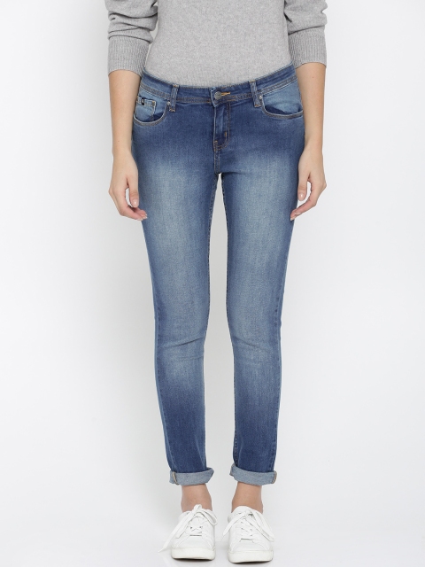 

Splash Women Blue Skinny Fit Low-Rise Clean Look Stretchable Jeans