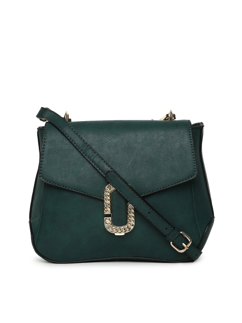

Allen Solly Green Solid Sling Bag
