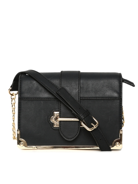 

Allen Solly Black Solid Sling Bag