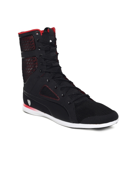 

Puma Women Black High Boot SF Sneakers