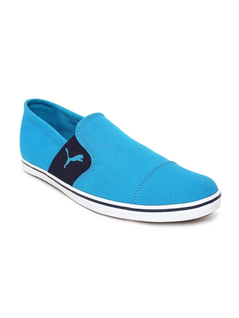 

Puma Unisex Blue Elsu v2 Slip-On Sneakers