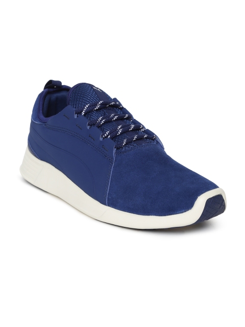 

Puma Men Blue ST Trainer Evo SD v2 IDP Sneakers