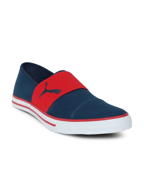 

Puma Unisex Blue & Red Colourblocked Alpha CV IDP Sailor Sneakers