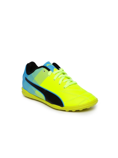Puma Unisex Fluorescent Green Adreno II TT Jr Football Shoes available at myntra for Rs.1624