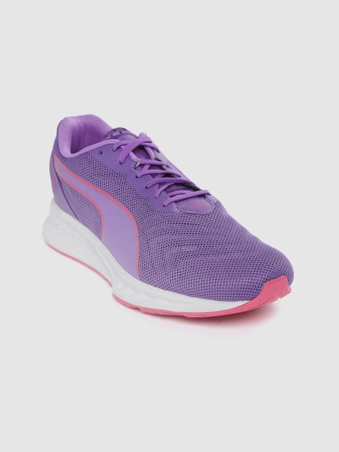 

Puma Women Solid Ignite 3 PWRCool Running Shoes, Purple