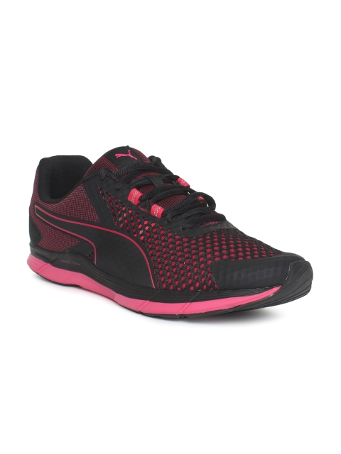 

Puma Women Black & Pink Propel 2 Running Shoes