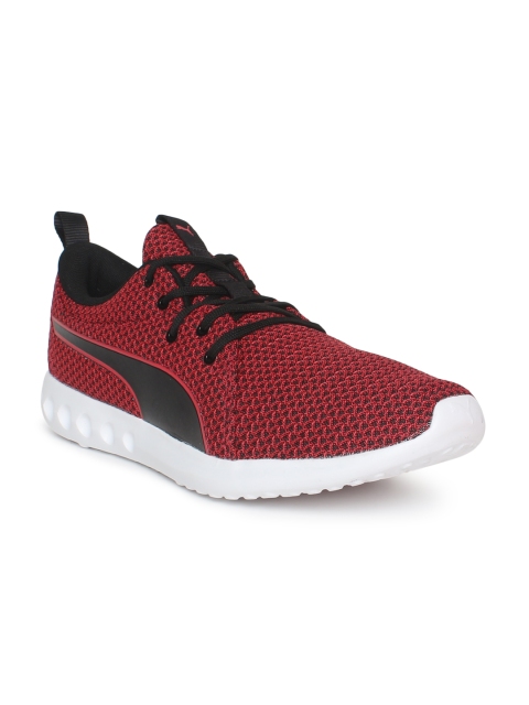 

Puma Unisex Maroon Carson 2 Knit IDP Toreador Running Shoes