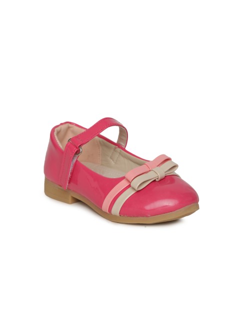 

Kittens Girls Pink Solid Synthetic Ballerinas