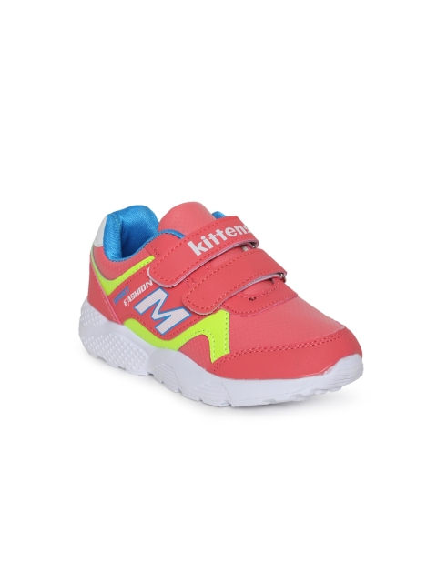 

Kittens Girls Coral Red Sneakers