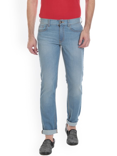 

VUDU Men Blue Slim Fit Mid-Rise Clean Look Jeans