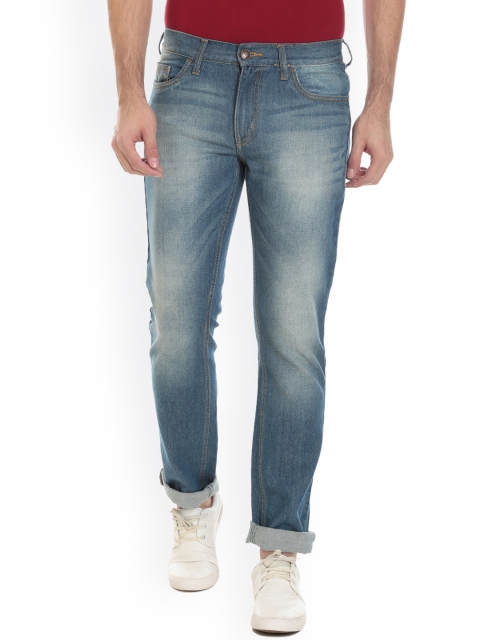 

VUDU Men Blue Slim Fit Mid-Rise Clean Look Jeans
