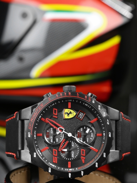 

SCUDERIA FERRARI Men Black Scuderia Ferrari SPECIALE Analogue Watch