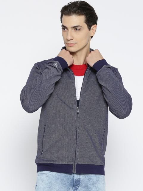 

Solly Sport Men Navy Solid Sweatshirt, Navy blue