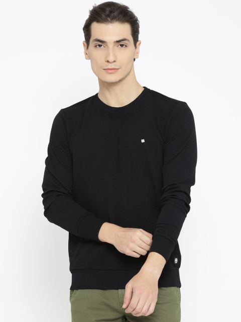 

Allen Solly Sport Men Black Solid Sweatshirt