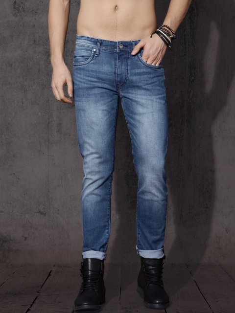 

Roadster Men Blue Slim Fit Mid-Rise Clean Look Stretchable Jeans