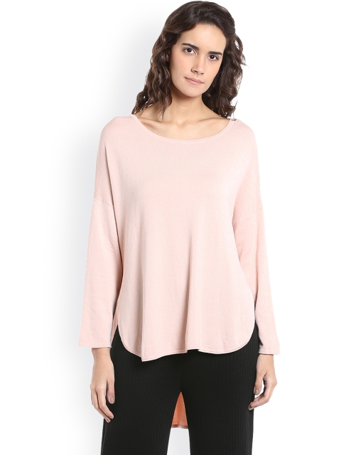 

Vero Moda Women Peach-Coloured Solid Pullover