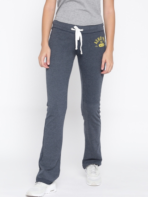

Aeropostale Women Navy Blue Slim Fit Track Pants