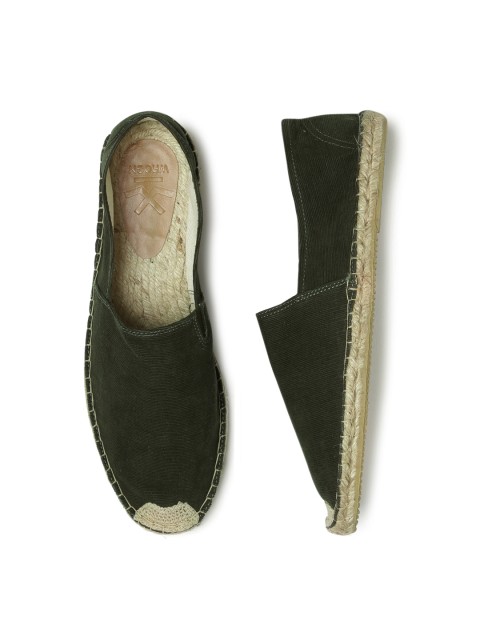 

WROGN Men Green Espadrilles