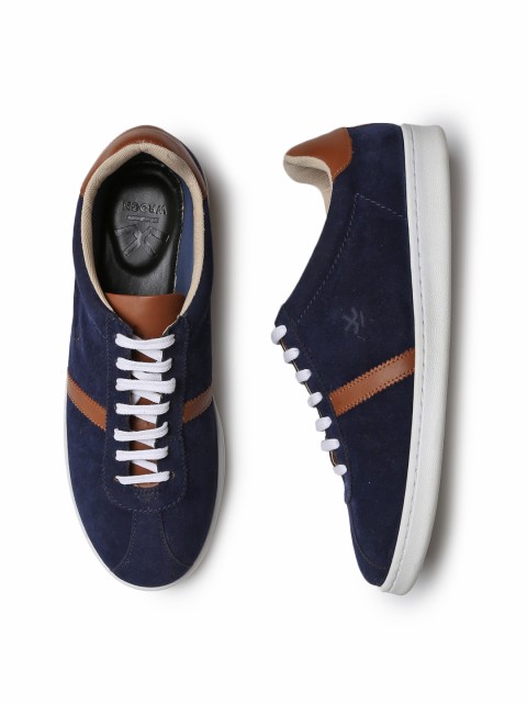 

WROGN Men Navy Blue Sneakers