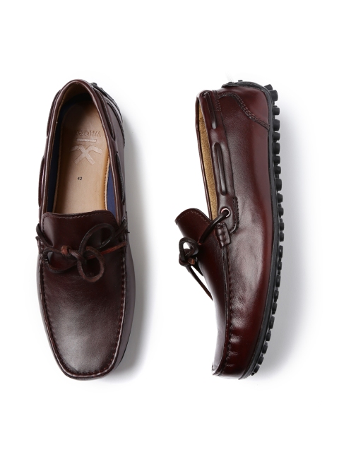 

WROGN Men Burgundy Driving Shoes