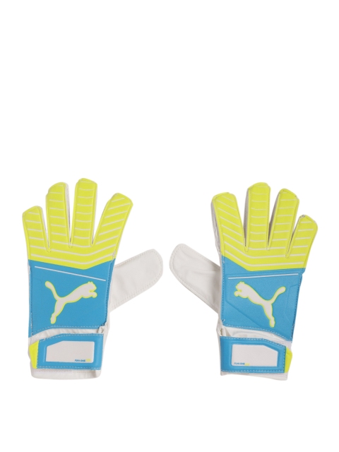 

Puma Unisex Blue & Green One Grip 17.4 Goalkeeper's Gloves
