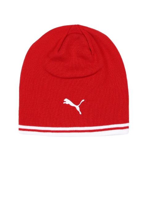 

Puma Unisex Red Solid Beanie
