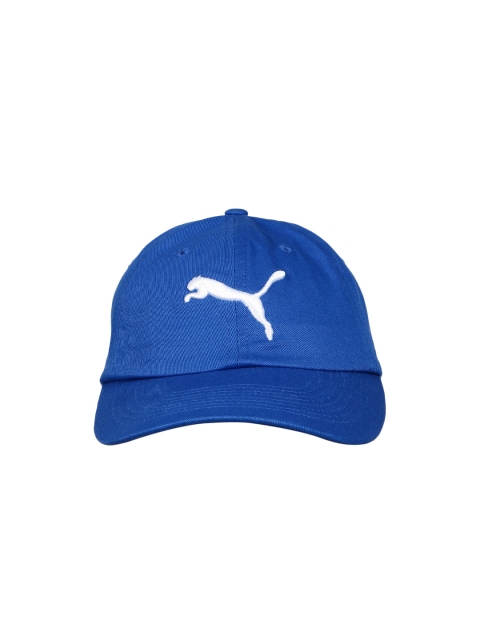 Puma Unisex Blue Solid Baseball Cap available at myntra for Rs.359