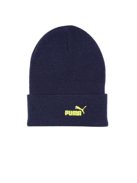 

Puma Unisex Navy Blue Solid Beanie