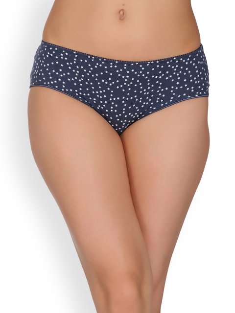 

Clovia Women Blue Printed Bikini Briefs