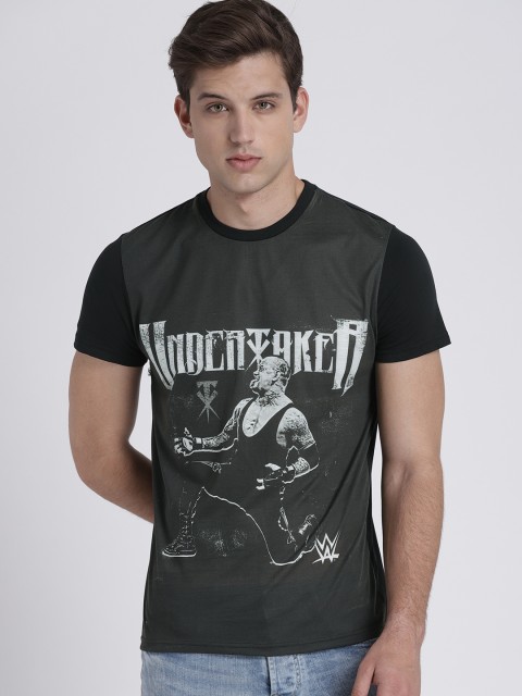 

Splash Men Black Printed Round Neck T-shirt