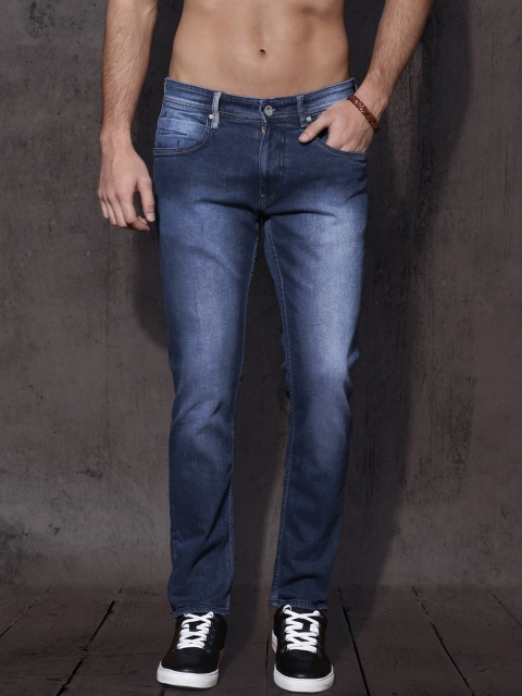 

Roadster Men Blue Skinny Fit Mid-Rise Clean Look Stretchable Jeans