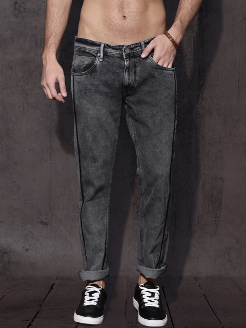 

Roadster Men Grey Skinny Fit Mid-Rise Clean Look Stretchable Jeans