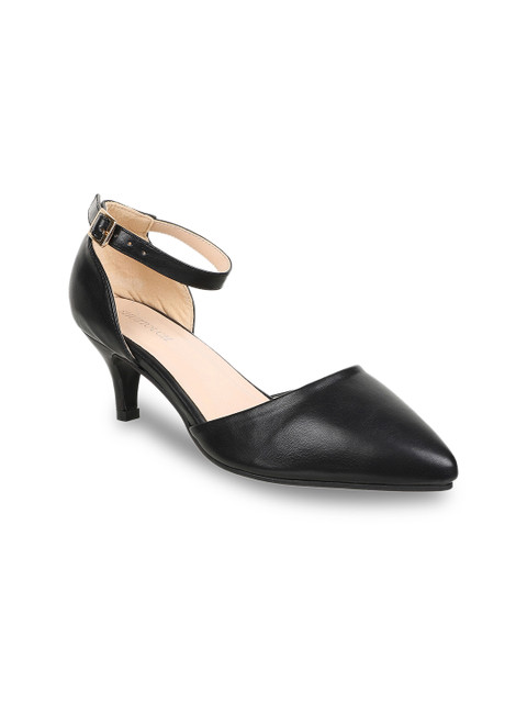 

SHUZ TOUCH Women Black Solid Heels