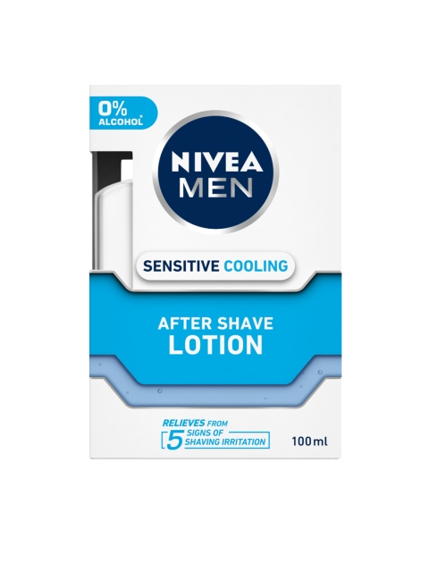 

Nivea Men Sensitive Cooling After Shave Lotion 100 ml, White