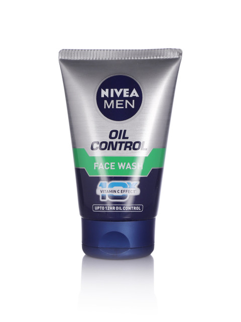 

Nivea Men Oil Control Vitamin C Effect Face Wash 100 g, Metallic