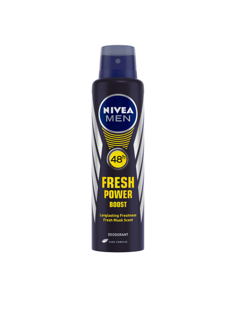 

Nivea Men Fresh Power Boost Deodorant 150 ml, Blue