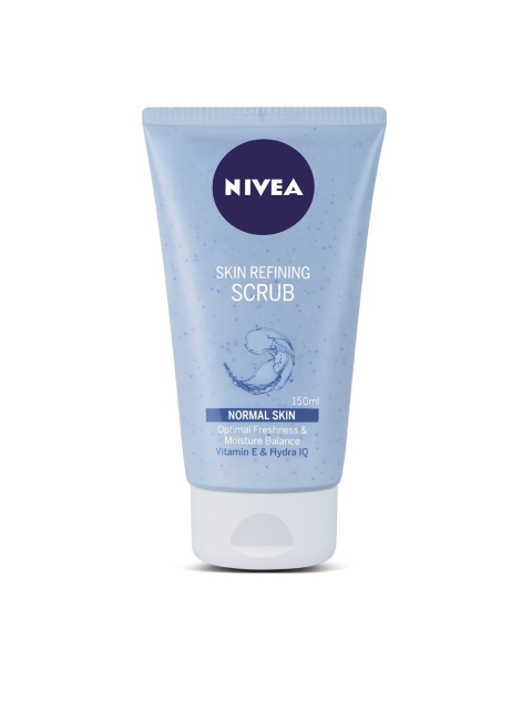 

Nivea Unisex Aqua Effect Skin Refining Scrub 150 ml, Blue