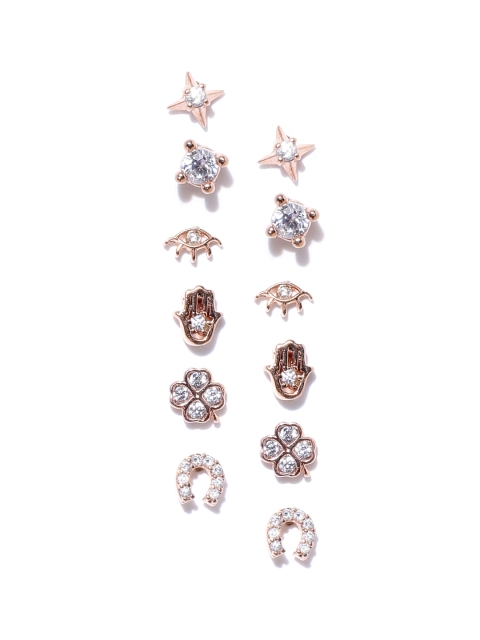 

Accessorize Gold-Toned Contemporary Studs