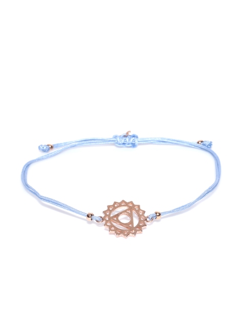

Accessorize Blue Rose Gold-Plated Contemporary Bracelet