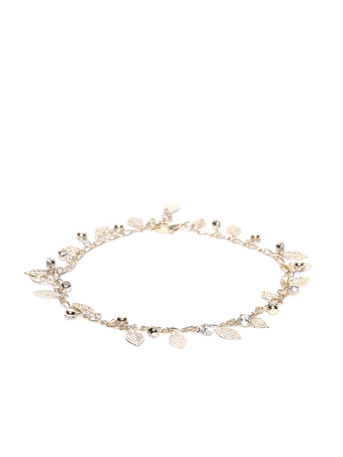 

Accessorize Gold-Toned Charm Anklet