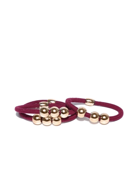 

Accessorize Set of 3 Burgundy Hairbands