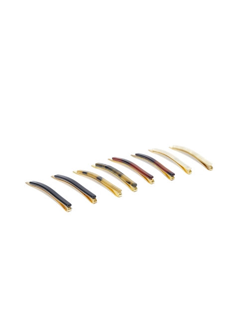 

Accessorize Set of 8 Printed Bobby Pins, Multi