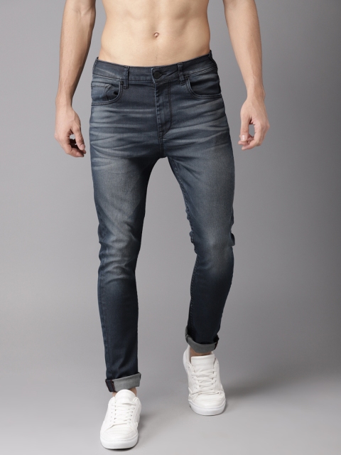 

Moda Rapido Men Blue Tapered Fit Clean Look Stretchable Jeans